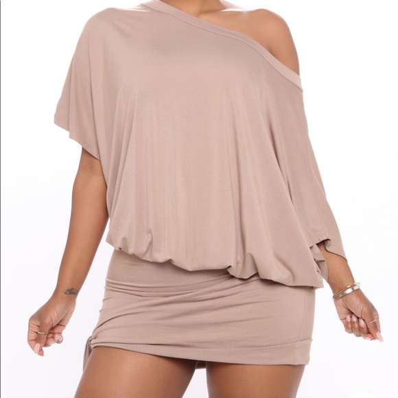 Fashion Nova Hanging Out Mini Dress - Picture 1 of 7